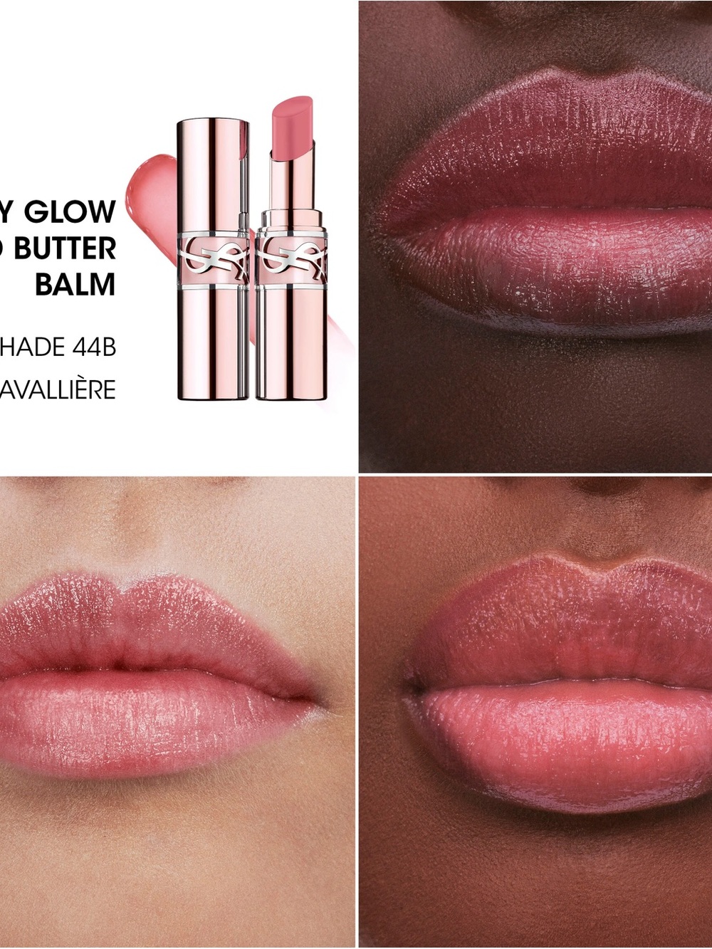 Yves Saint Laurent Satin Rose-Pink Lipstick in Nude Lavalliere - Picture 2 of 2